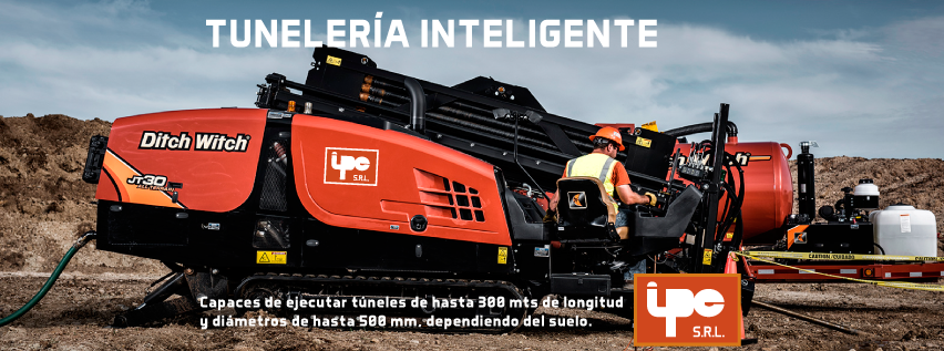 Tunelera de IPE en operación